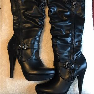 Guess knee high boots